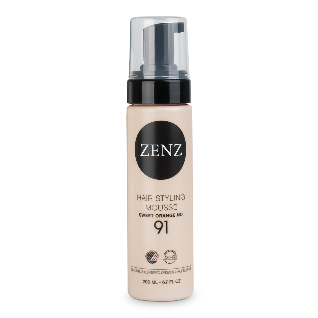 Hair Styling Mousse Sweet Orange no. 91 | ZENZ Organic